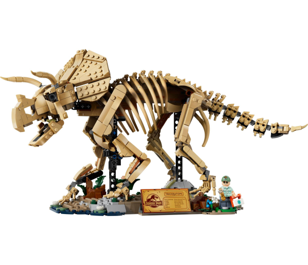 LEGO JURASSIC WORLD 77985 Szkielety dinozaurów: triceratops - 1529880 - zdjęcie 3